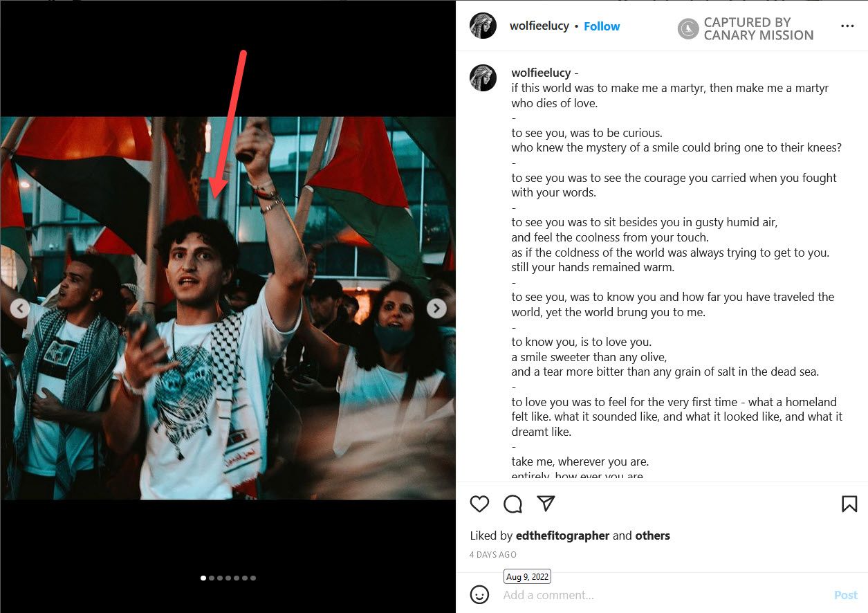 Bassel Hashem, Instagram - Aug 9, 2022
