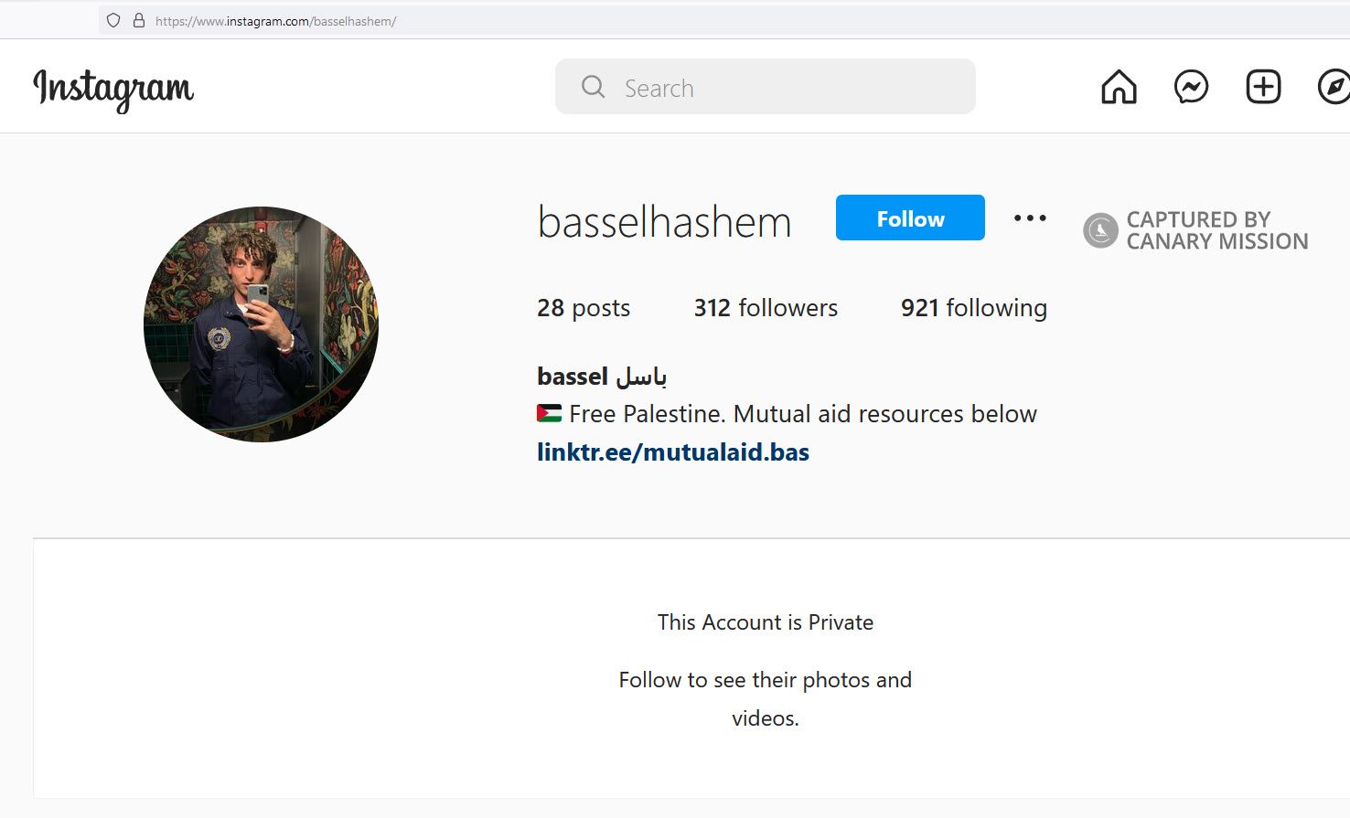 Bassel Hashem, Instagram - Aug 13, 2022