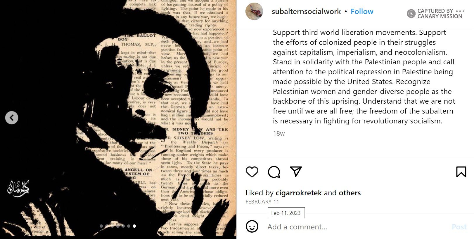 Batool Abdelhafez, Instagram - Feb 11, 2023