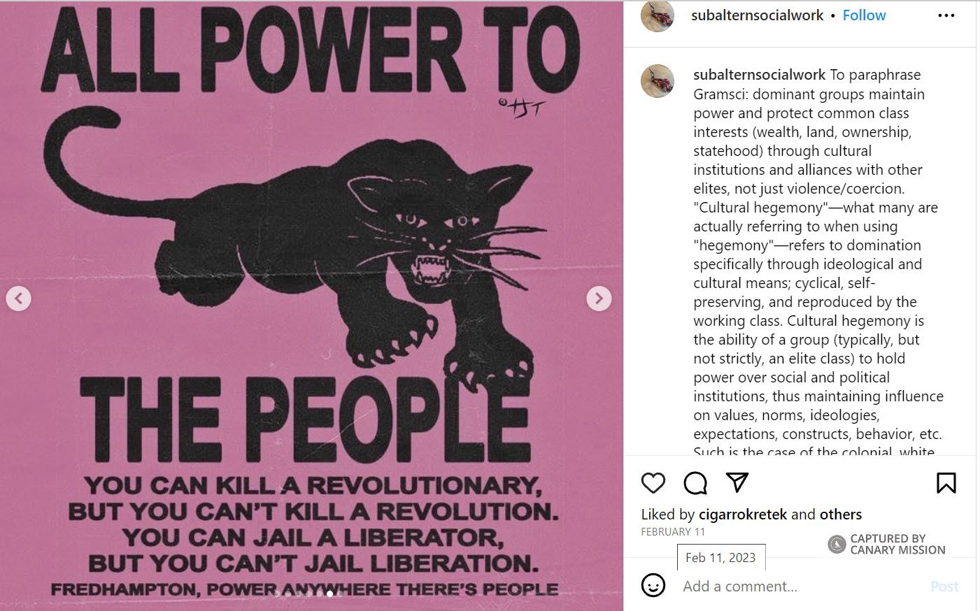 Batool Abdelhafez, Instagram - Feb 11, 2023