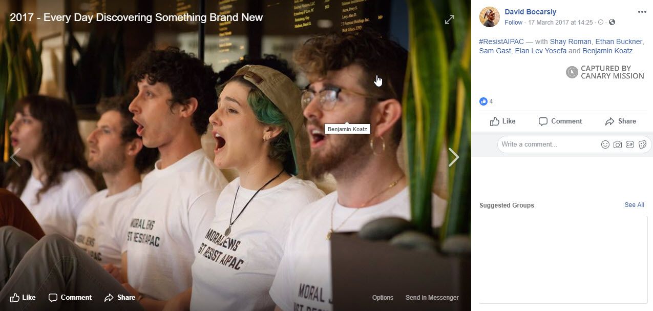 Binya Koatz, Facebook - Mar 17, 2017