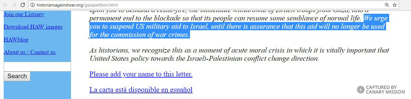 Beverly Voloshin, historiansagainstwar.org - Jul 31, 2014