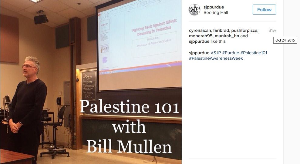 Bill Mullen, Instagram - 24 Oct 2015