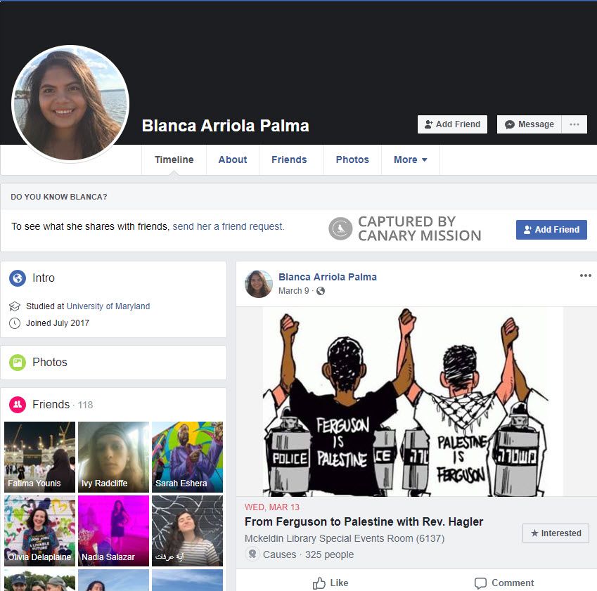 Blanca Arriola Palma, Facebook - May 19, 2019