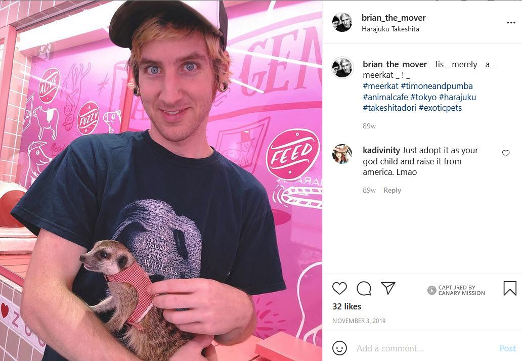 Brian Slingerland, Instagram - Nov 3, 2019
