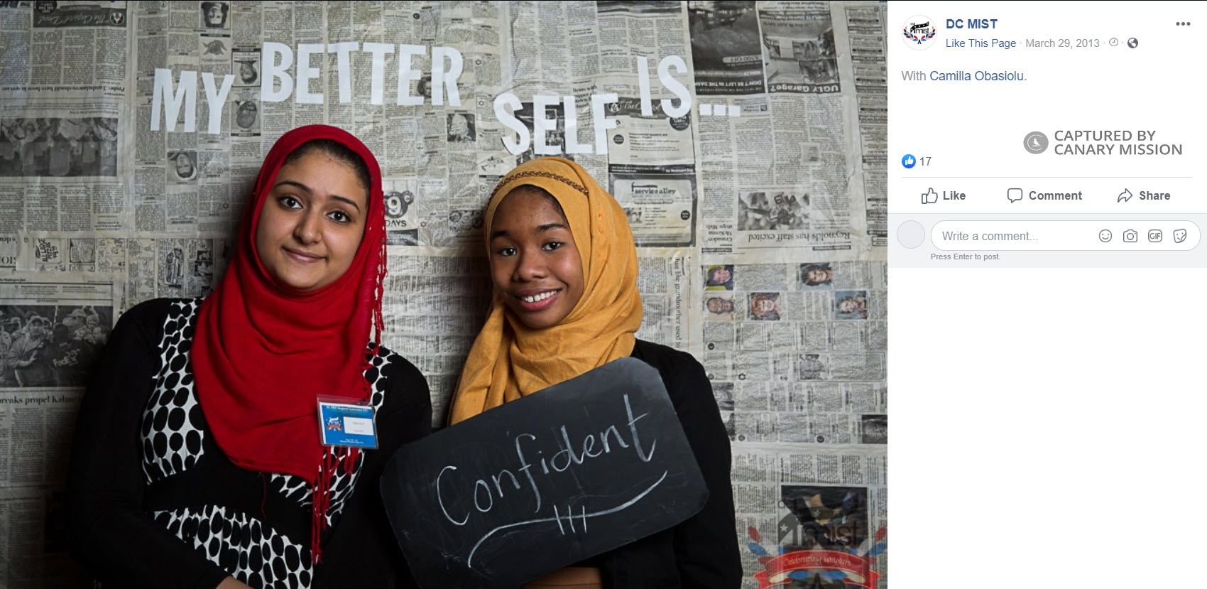 Camilla Obasiolu, Facebook - Mar 29, 2013