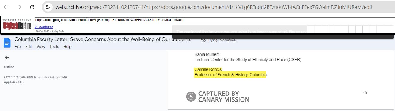 Camille Robcis, docs.google.com - Oct 30, 2023