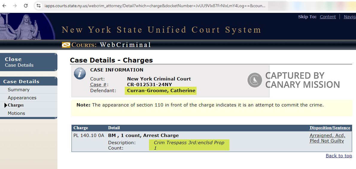 Catherine Curran-Groome, iapps.courts.state.ny.us - Sep 23, 2024