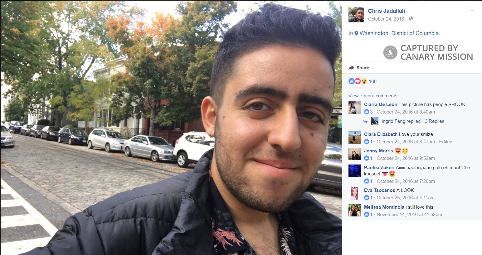 Chris Jadallah, Facebook - Oct 24, 2016