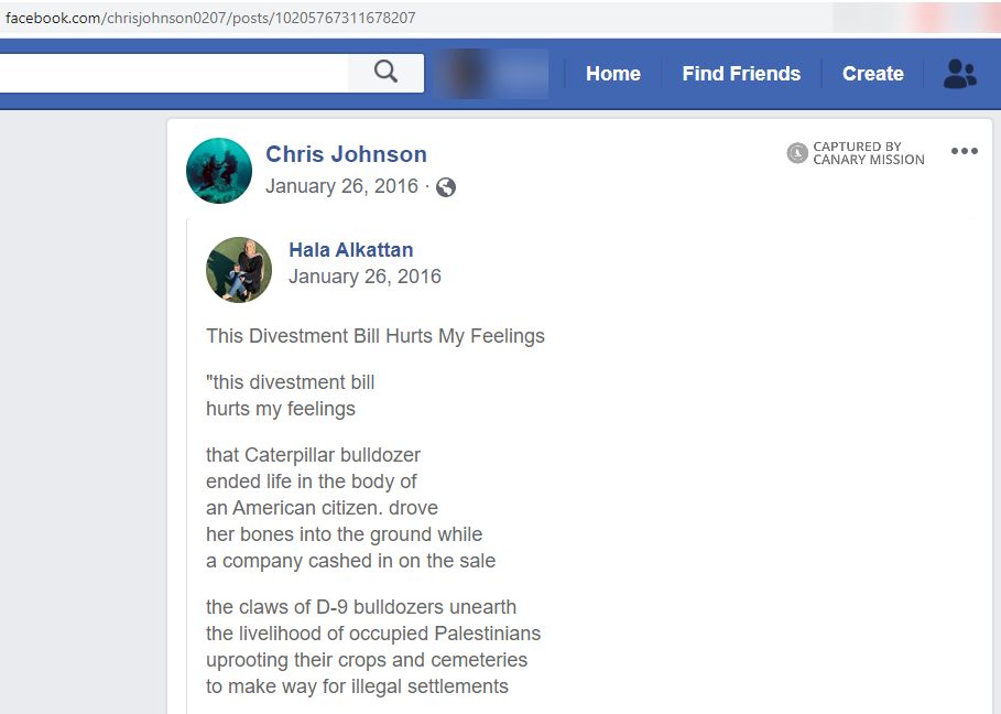 Chris Johnson, Facebook - Jan 26, 2016