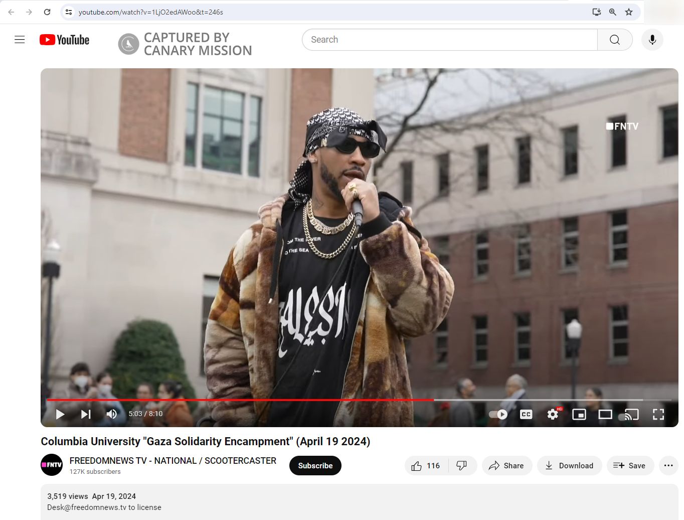 Chris Smalls, YouTube - Apr 19, 2024