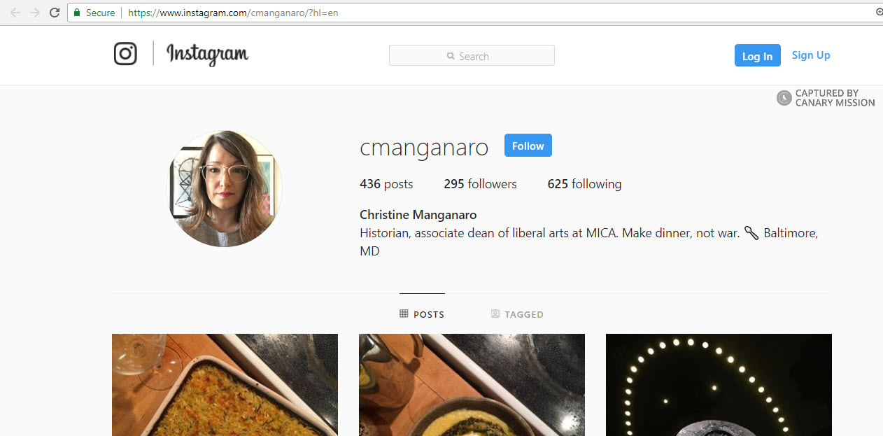 Christine Manganaro, Instagram - Apr 15, 2018