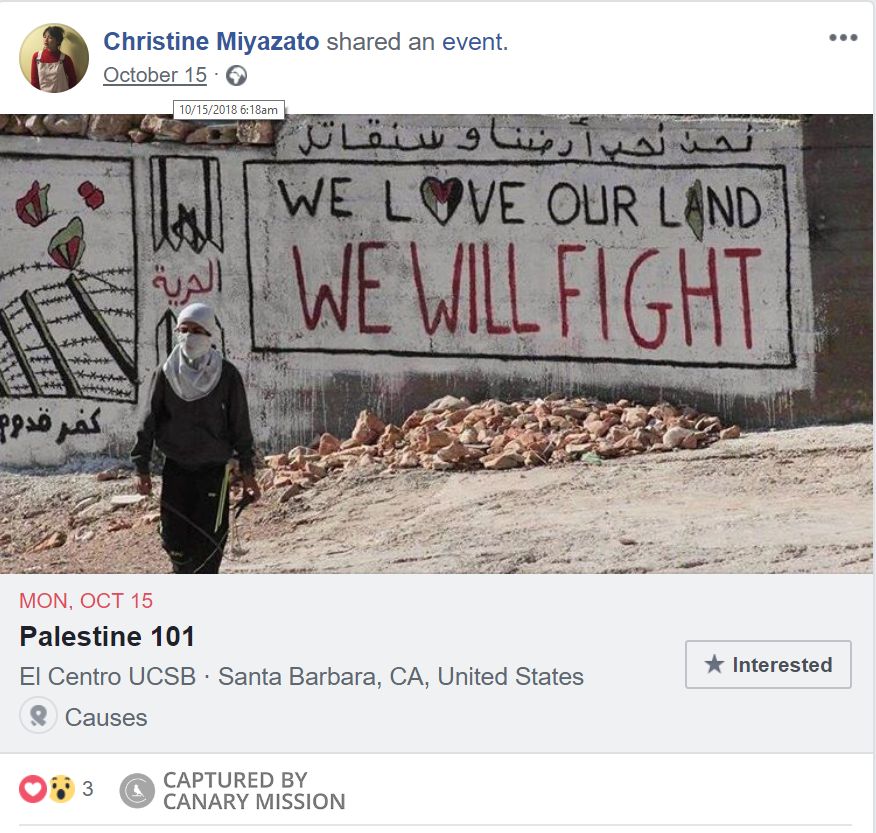 Christine Miyazato, Facebook - Oct 15, 2018