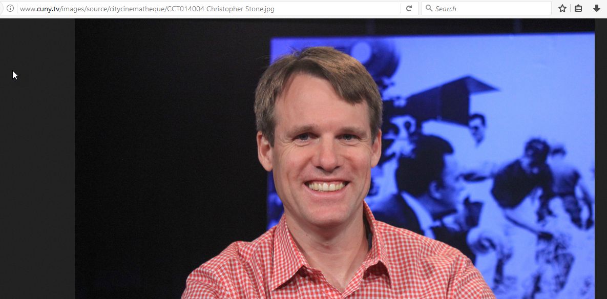 Christopher Stone, cuny.tv - 05 Apr 2017