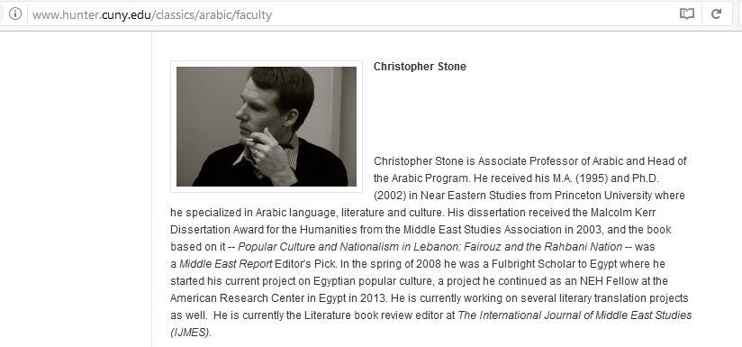 Christopher Stone, hunter.cuny.edu - 05 Apr 2017