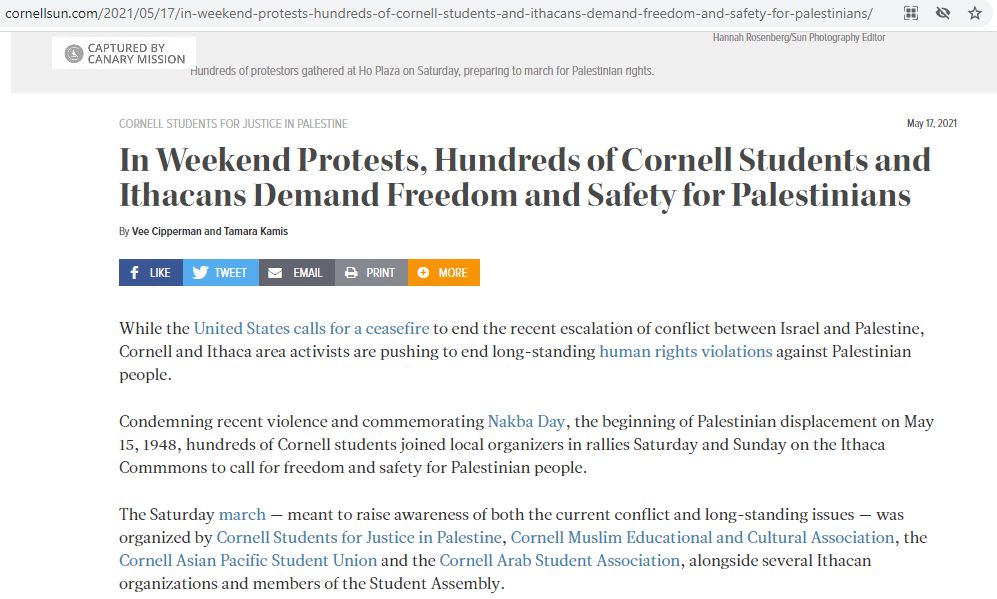 Claudia Leon, cornellsun.com - May 17, 2021
