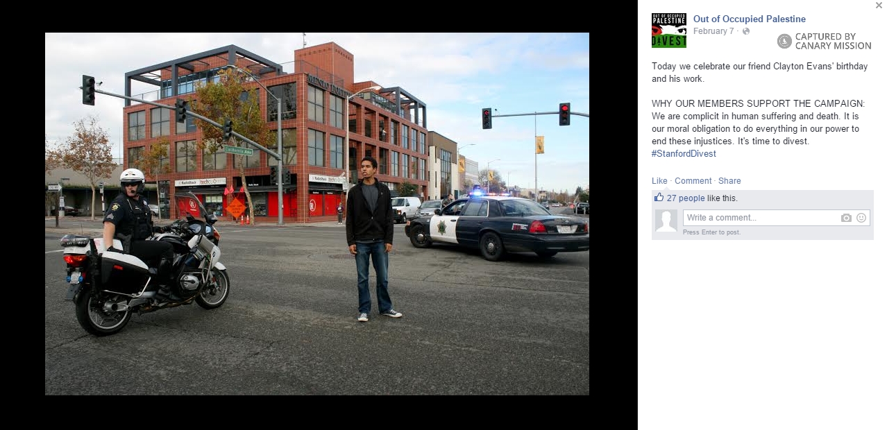 Clayton Evans, Facebook - Feb 7, 2015