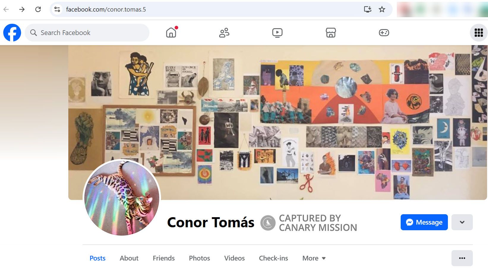 Conor Tomas Reed - Canary Mission