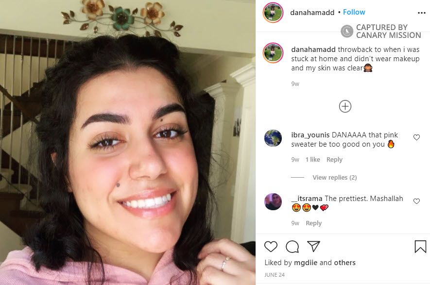 Dana Hamad, Instagram - Jun 24, 2020