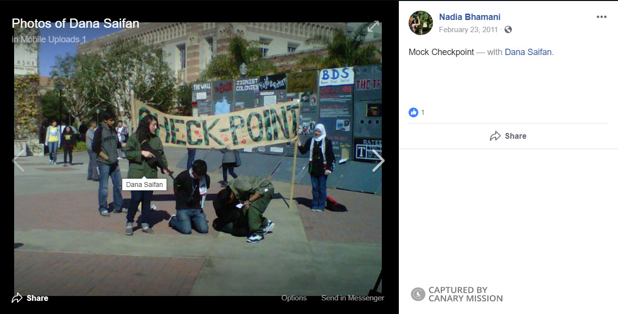 Dana Saifan, Facebook - Feb 23, 2014