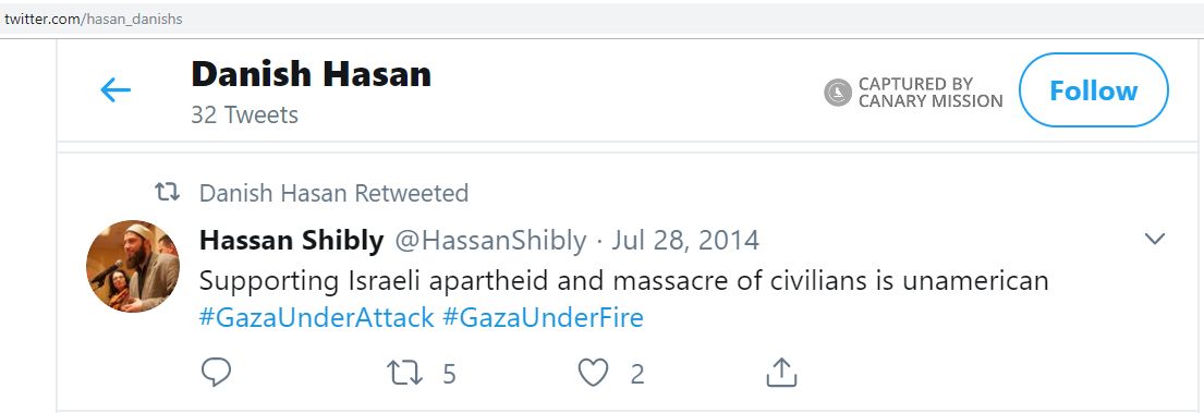 Danish Hasan, Twitter - Jul 28, 2014