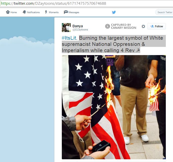 Danya Zituni, Twitter - Jul 3, 2015