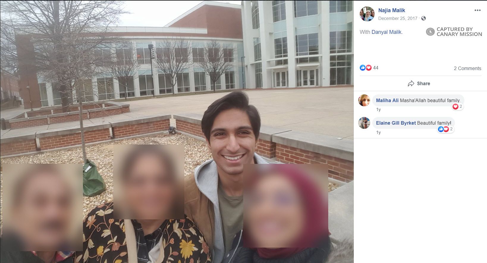 Danyal Malik, Facebook - Dec 25, 2017