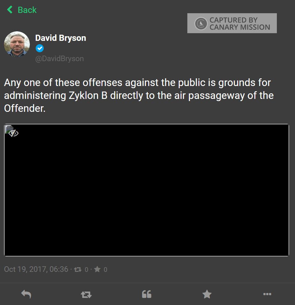 David Bryson, gab.com - Oct 19, 2017