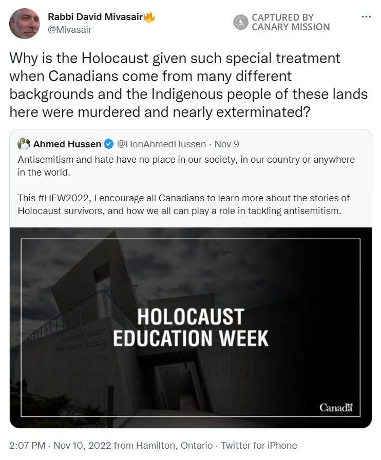 David Mivasair, Twitter - Nov 10, 2022