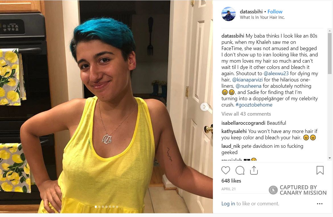 Delaram Tassbihi, Instagram - Apr 21, 2019