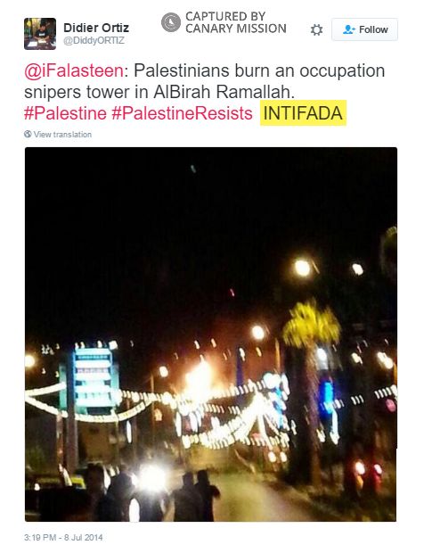 Didier Ortiz, Twitter - Jul 8, 2014