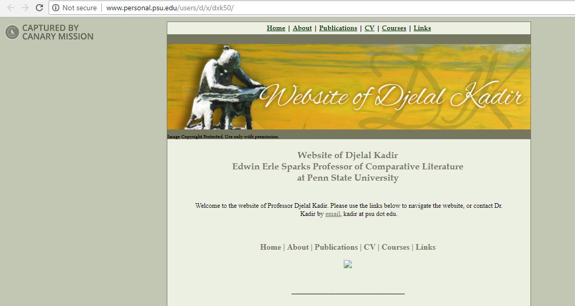 Djelal Kadir, personal.psu.edu - Sep 15, 2018