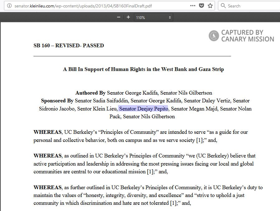 Donna-Jo Pepito, senator.kleinlieu.com - Aug 23, 2018