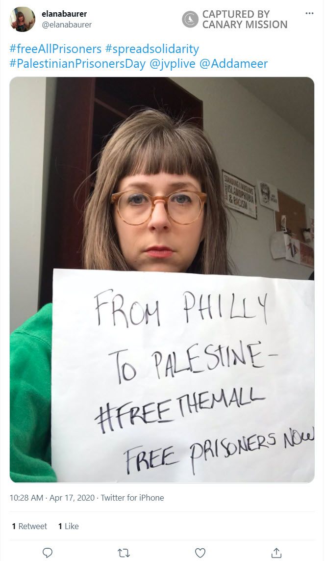 Elana Baurer, Twitter - Apr 17, 2020