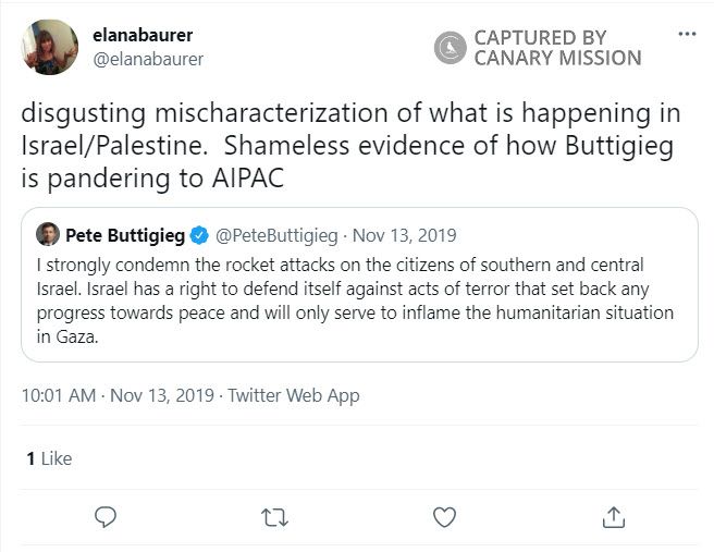 Elana Baurer, Twitter - Nov 13, 2019