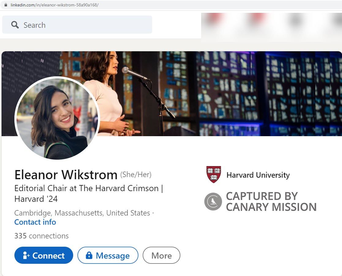 Eleanor Wikstrom, LinkedIn - Dec 18, 2022