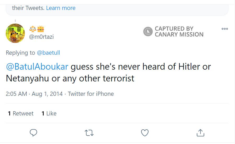 Elhaum Langroodi, Twitter - Aug 1, 2014