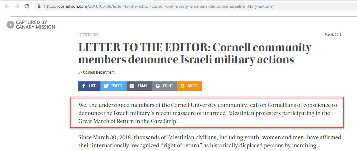 Eli Friedman, cornellsun.com - May 6, 2018