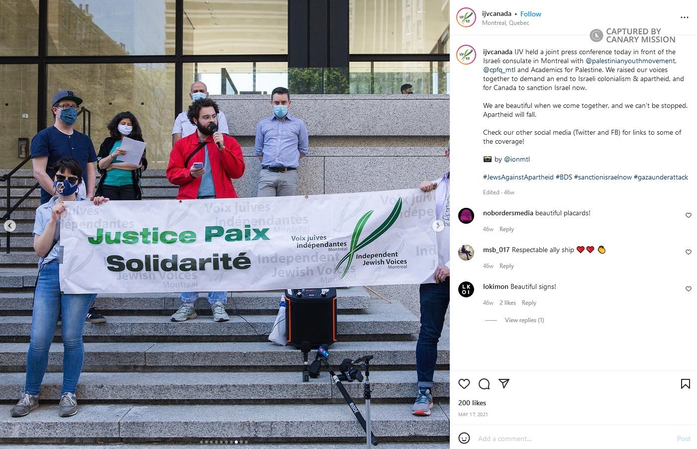 Elias Ayoub, Instagram - May 17, 2021