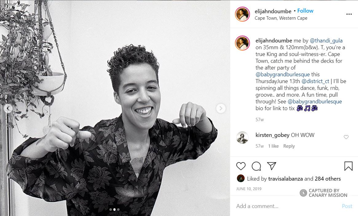 Elijah Ndoumbé, Instagram - Jun 10, 2019