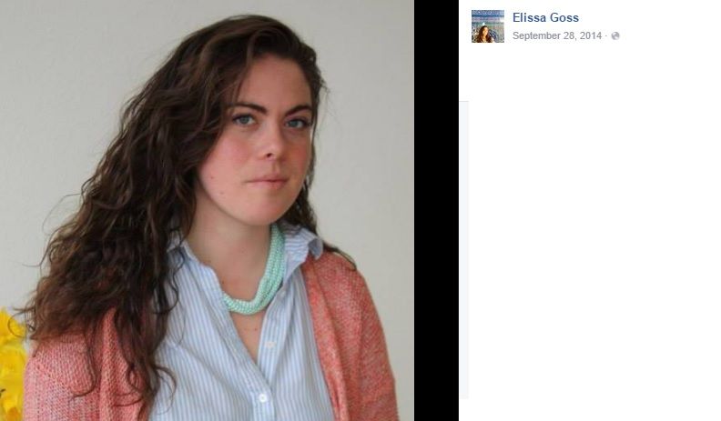 Elissa Goss, Facebook - 28 Sept 2014