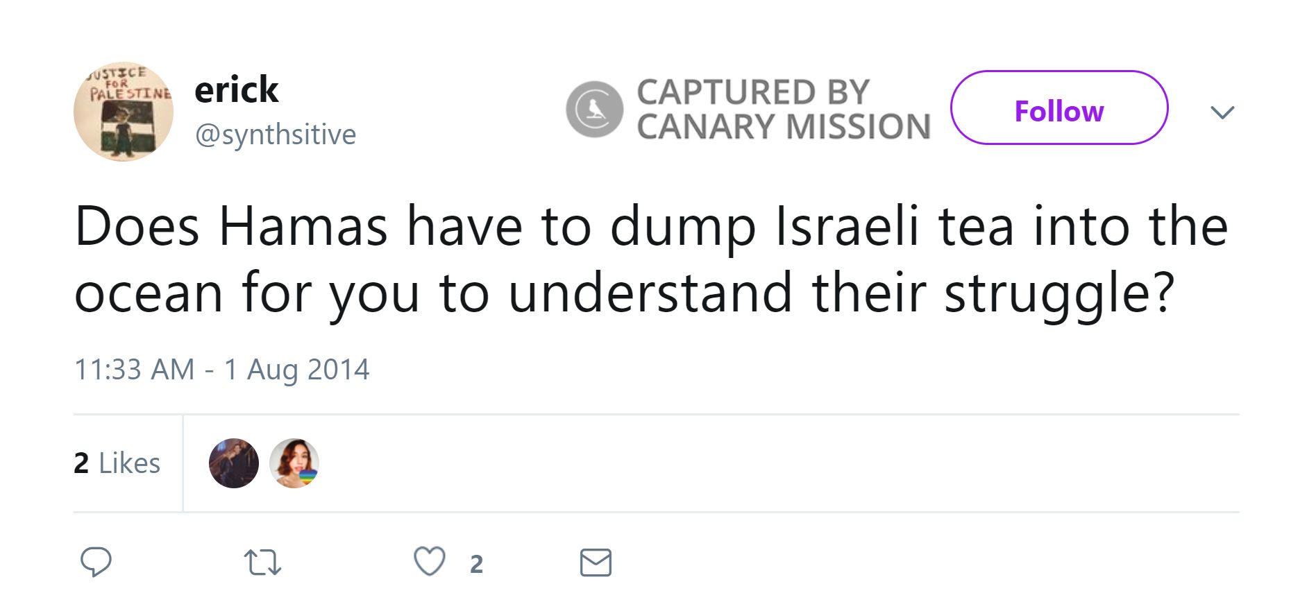 Erick Ceballos, Twitter - Aug 1, 2014