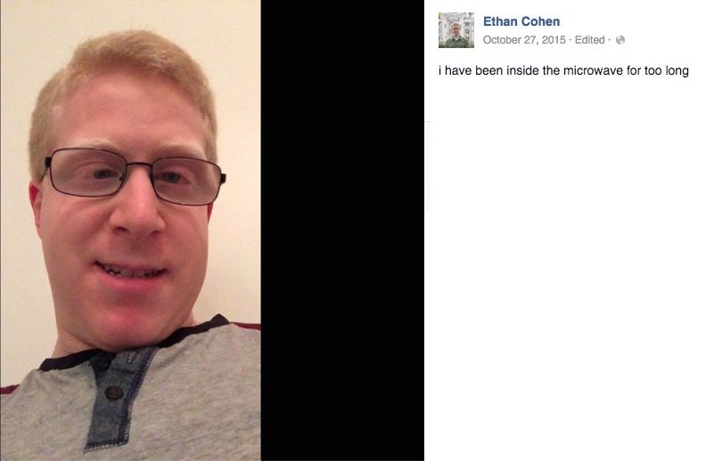 Ethan Cohen, Facebook - 27 Oct 2015