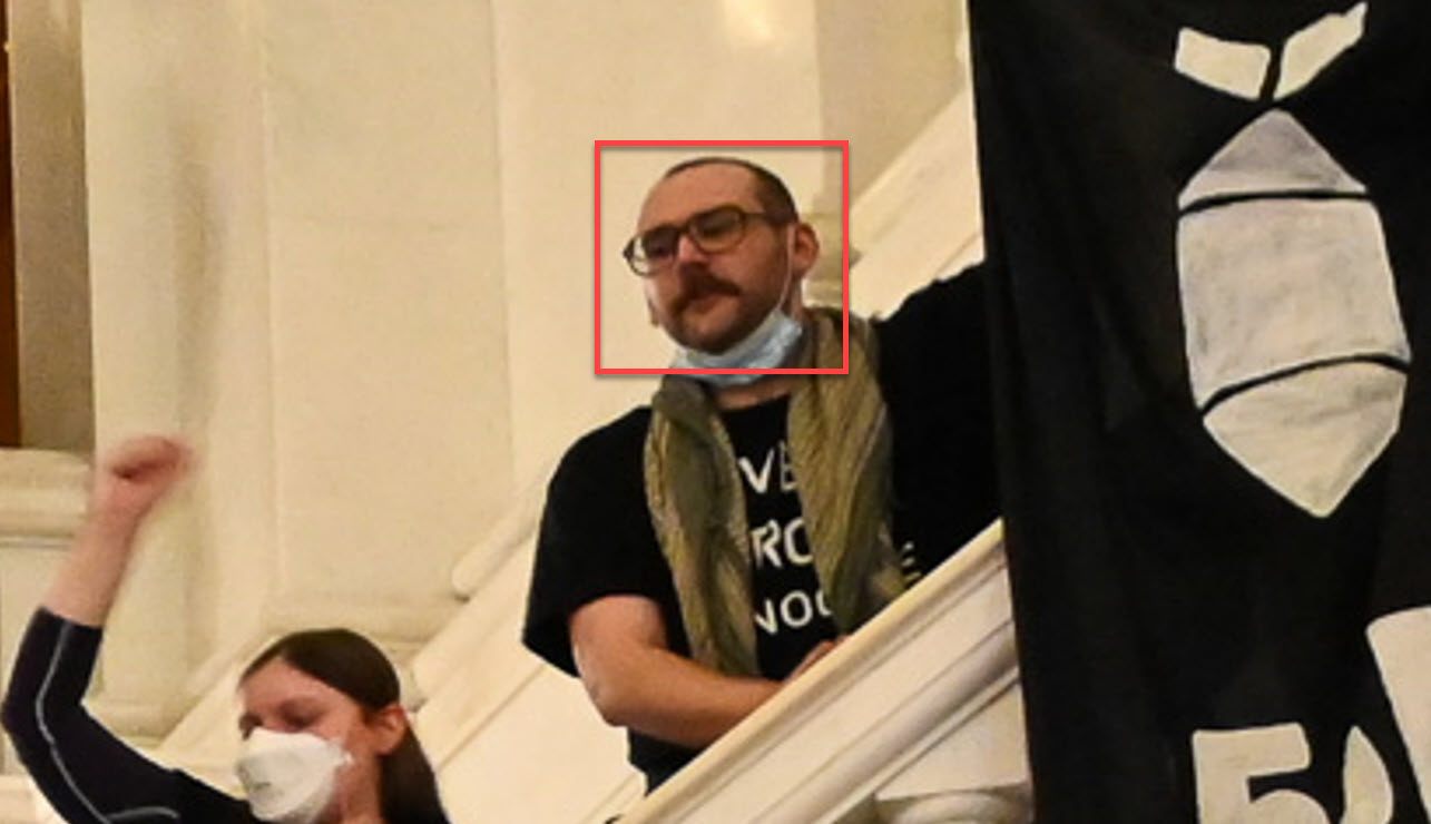 Ethan Feiler’s protest appearance, Divest from Genocide 2