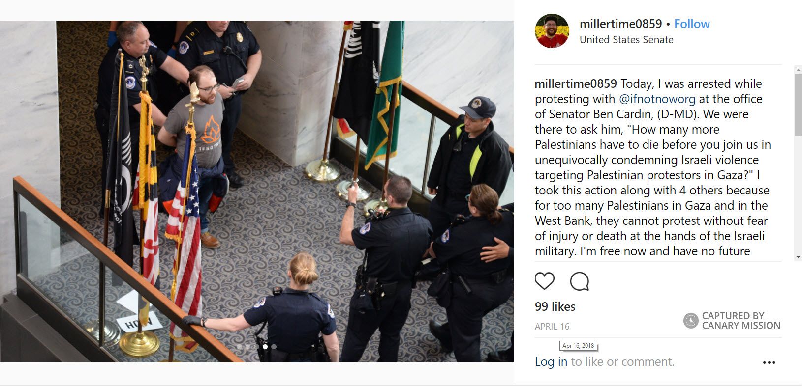 Ethan Miller, Instagram - Apr 16, 2018