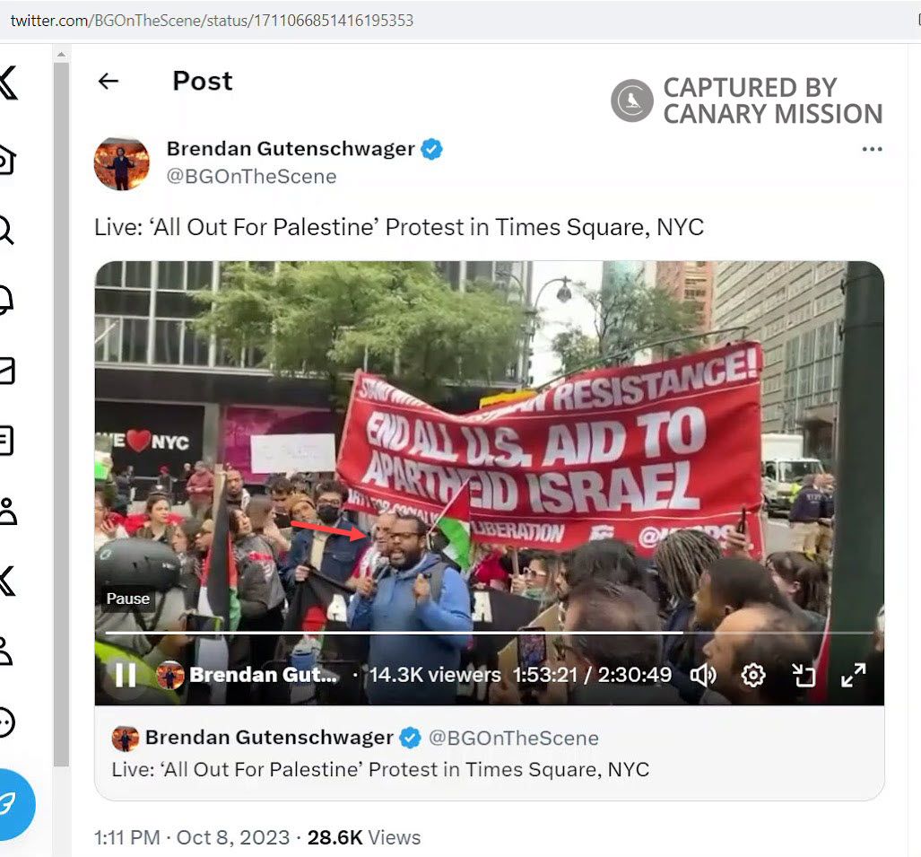 Eugene Puryear, Twitter - Oct 7, 2023