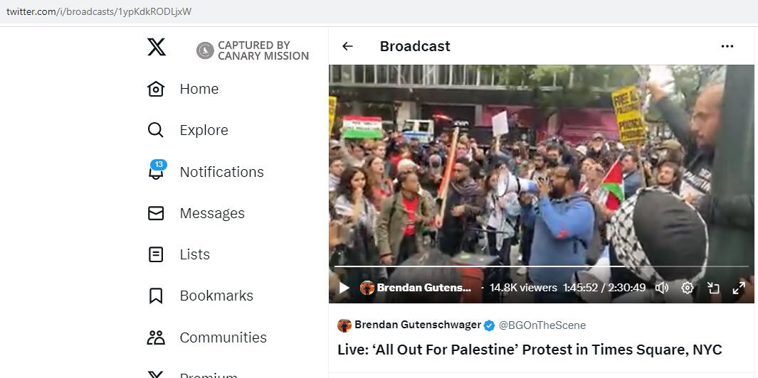 Eugene Puryear, Twitter - Oct 7, 2023