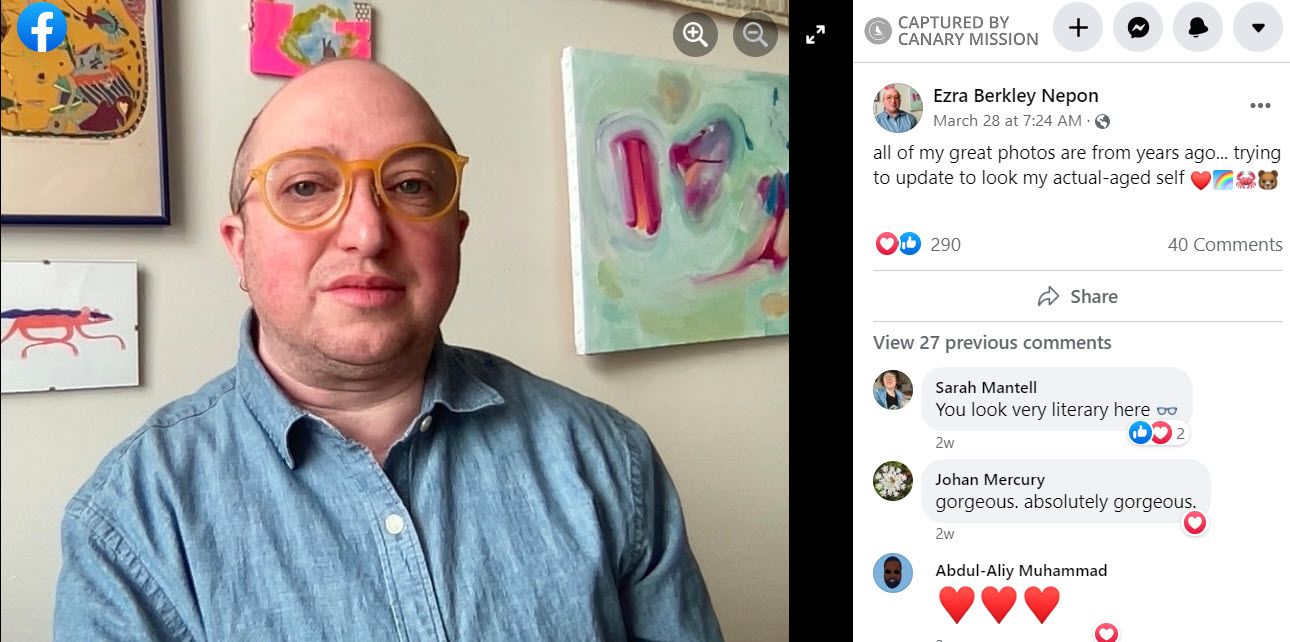 Ezra Nepon, Facebook - Mar 28, 2022