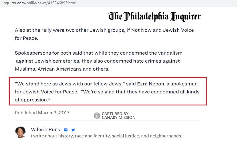 Ezra Nepon, inquirer.com - Mar 2, 2017