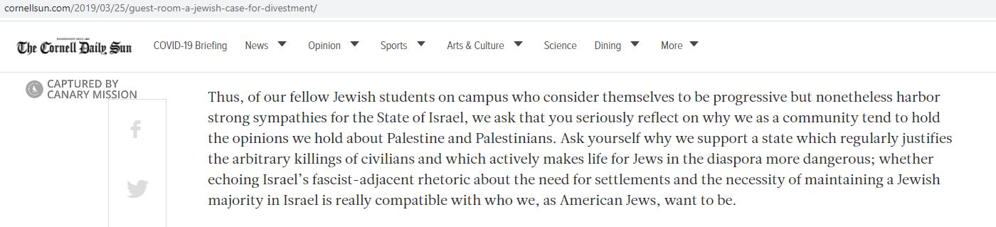 Ezra Stein, cornellsun.com - Mar 25, 2019